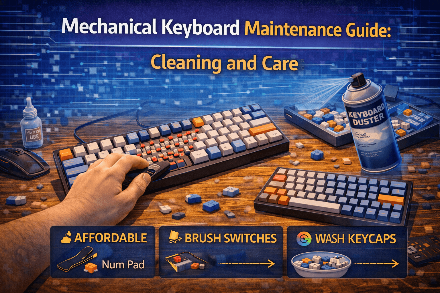 Mechanical Keyboard Maintenance Guide: Cleaning and Care (2026)