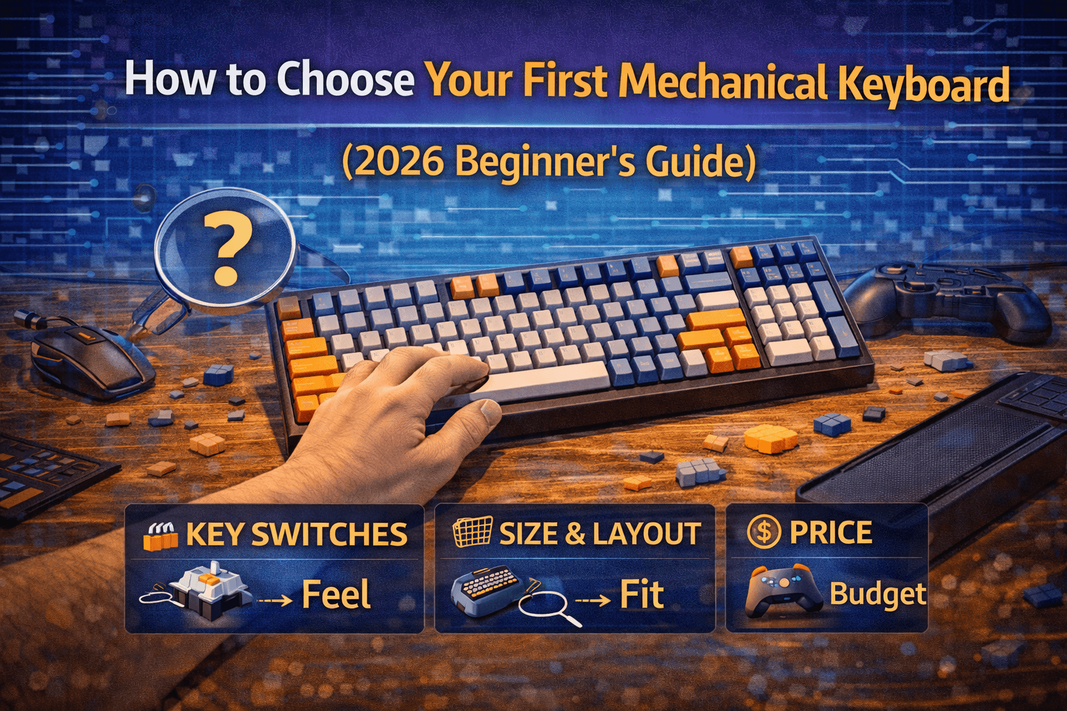 How to Choose Your First Mechanical Keyboard (2026 Beginner's Guide)