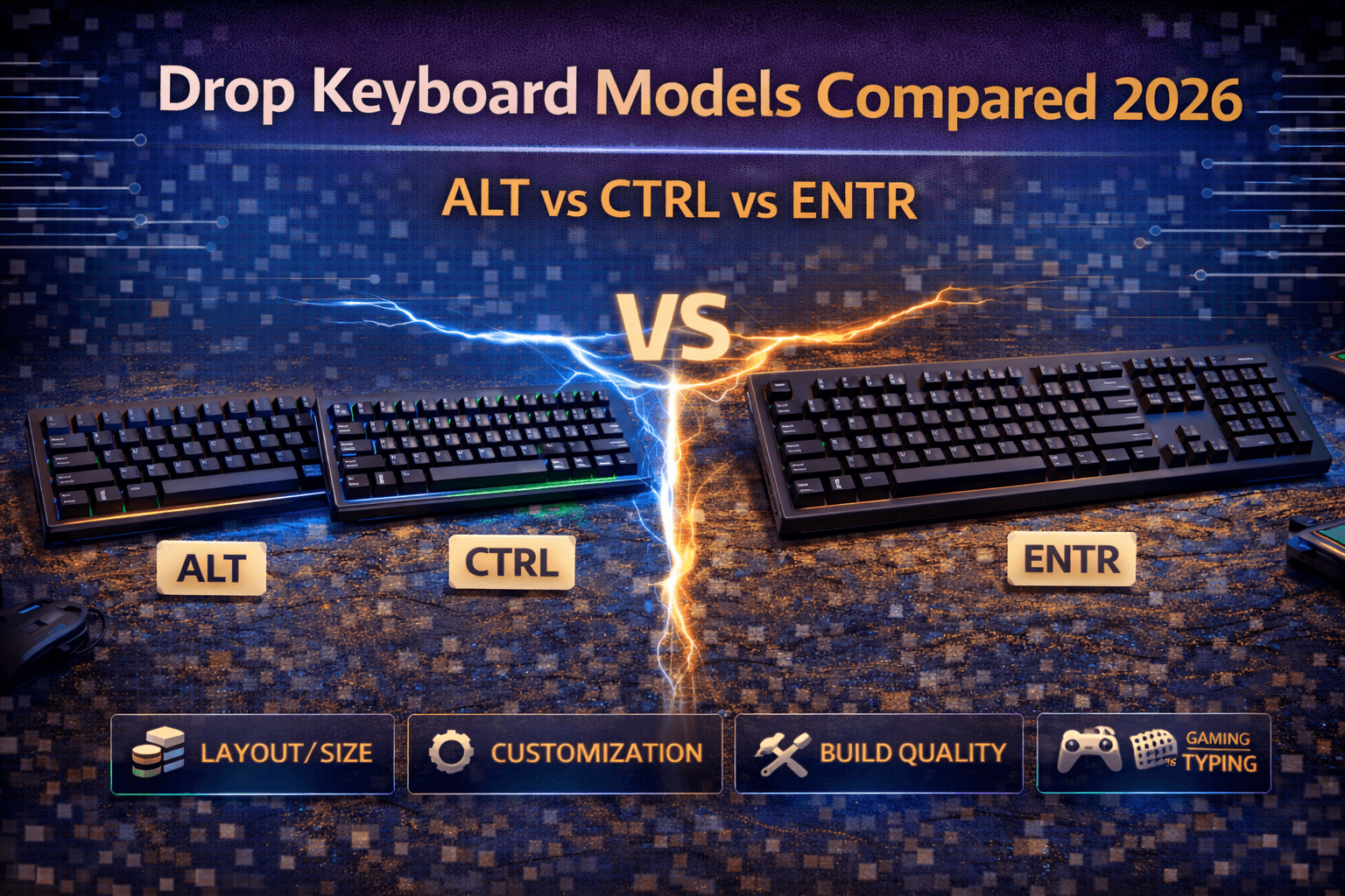 Drop ALT vs CTRL vs ENTR: Which Drop Keyboard Is Best in 2026 ?