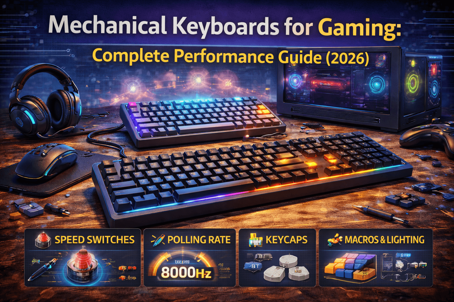 Mechanical Keyboards for Gaming: Complete Performance Guide (2026)