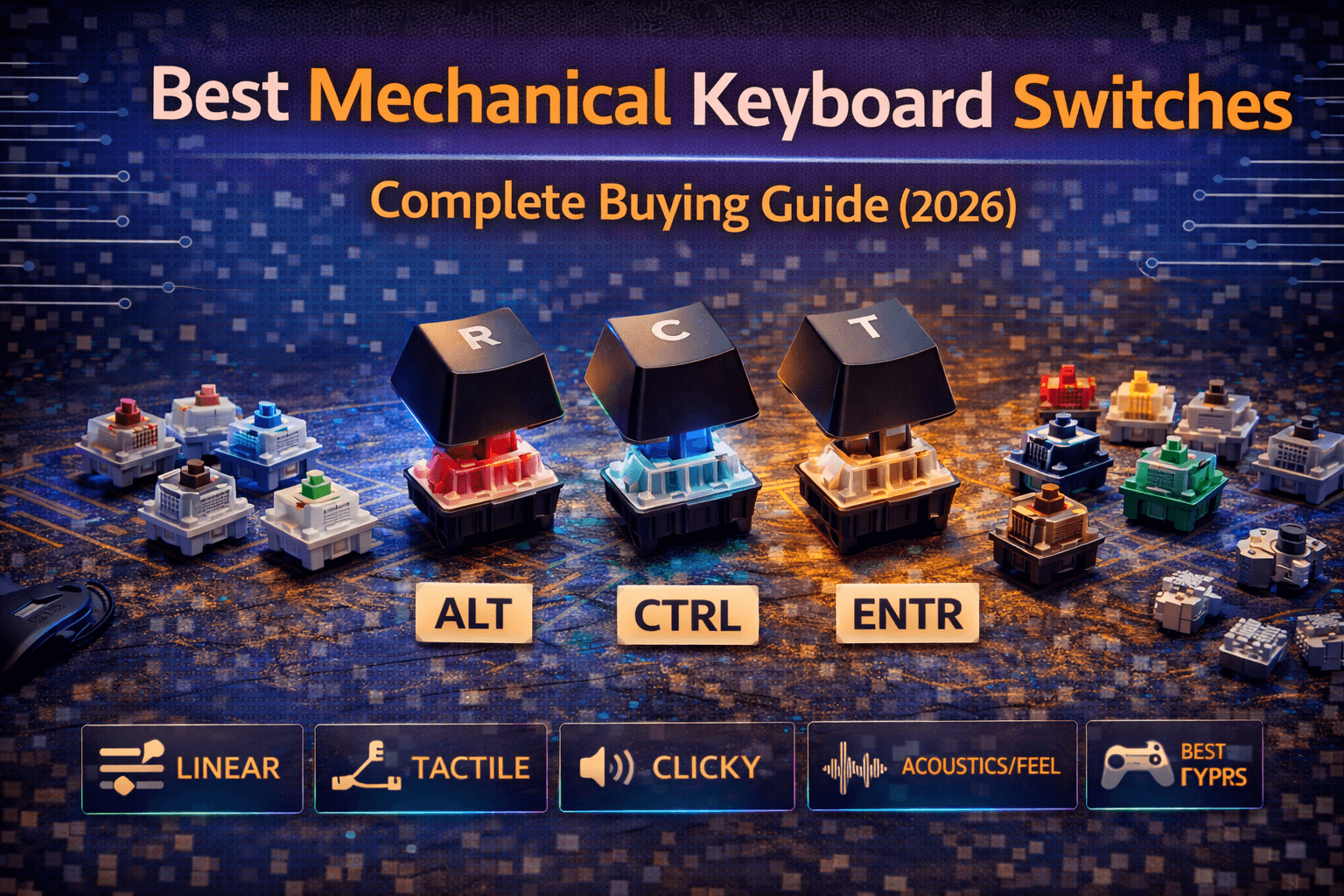 Best Mechanical Keyboard Switches: Complete Buying Guide (2026)