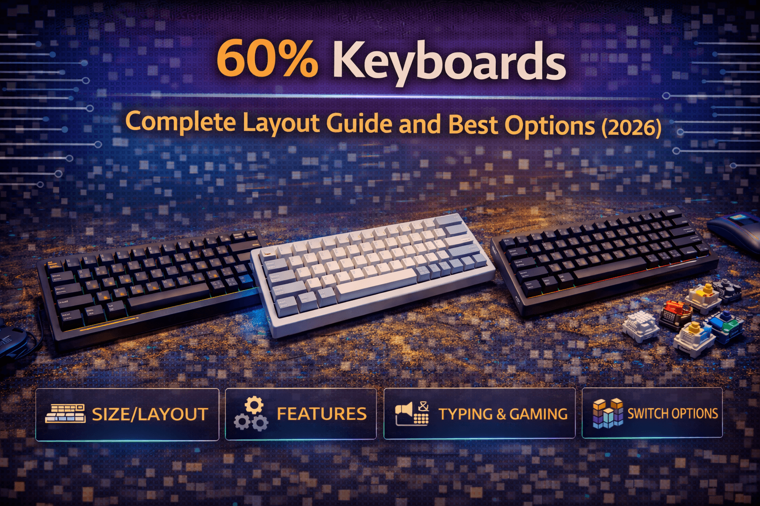60% Keyboards Complete Layout Guide and Best Options (2026)