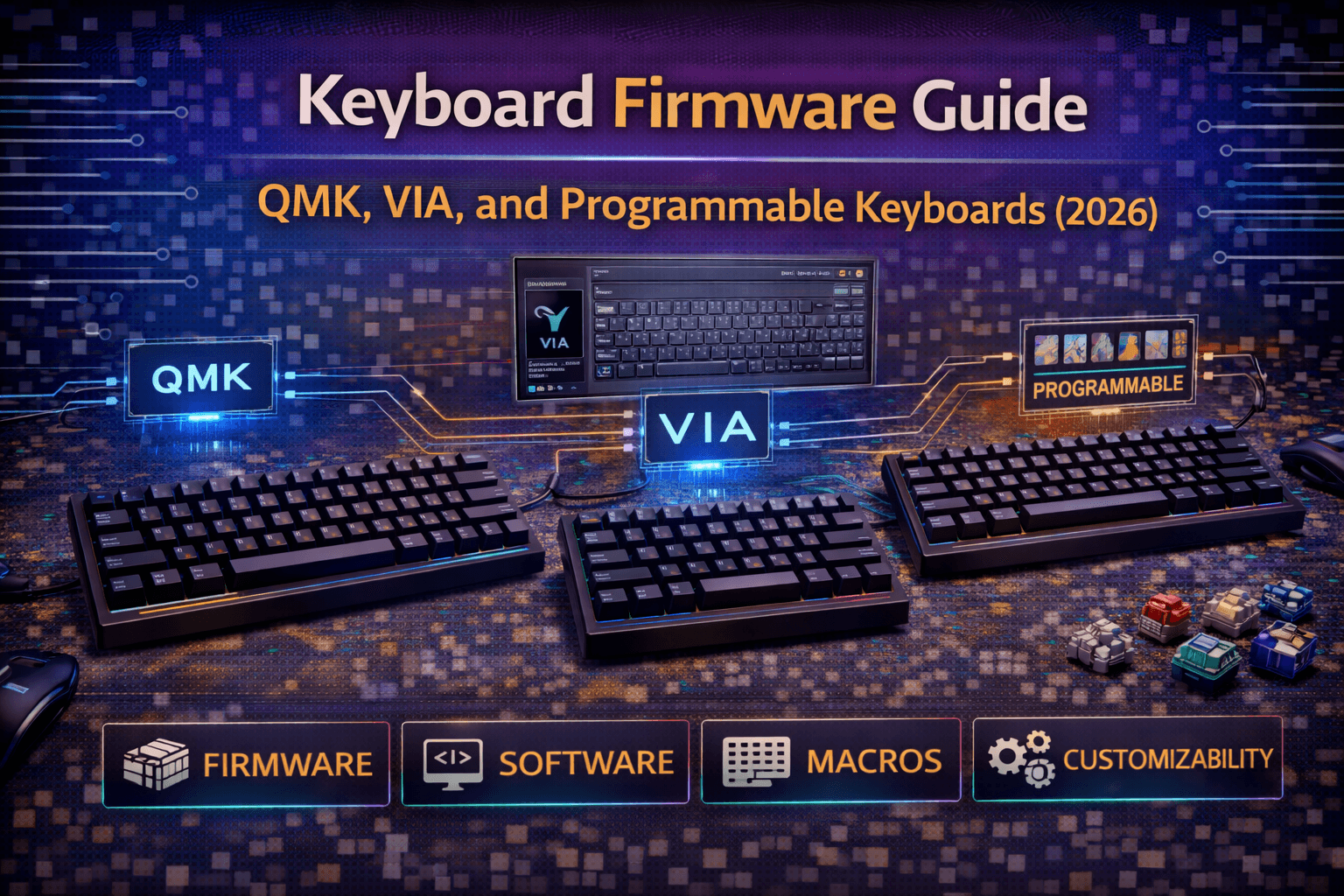 Keyboard Firmware Guide: QMK, VIA, and Programmable Keyboards (2026)