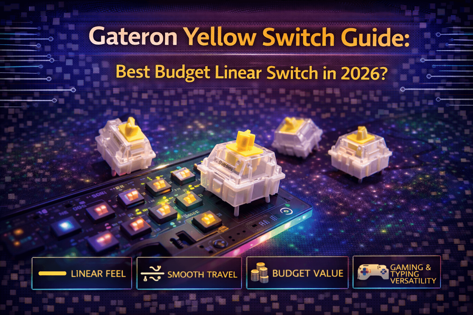 Gateron Yellow Switch Guide: Best Budget Linear Switch in 2026 ?