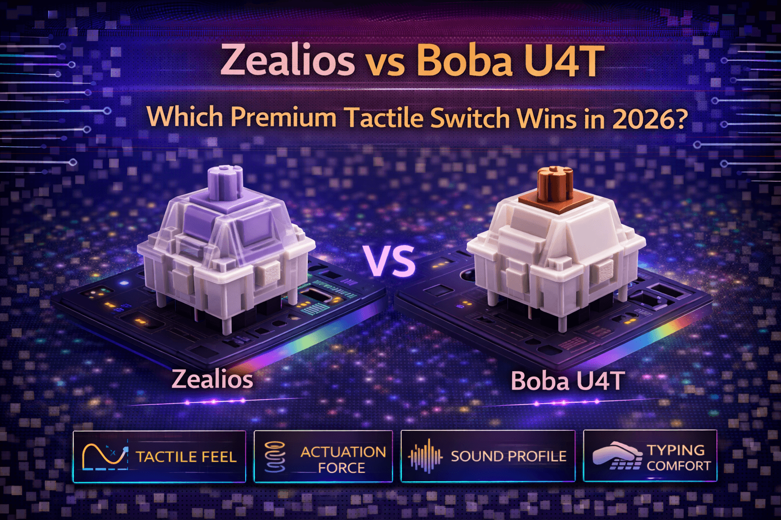 Zealios vs Boba U4T: Which Premium Tactile Switch Wins in 2026?