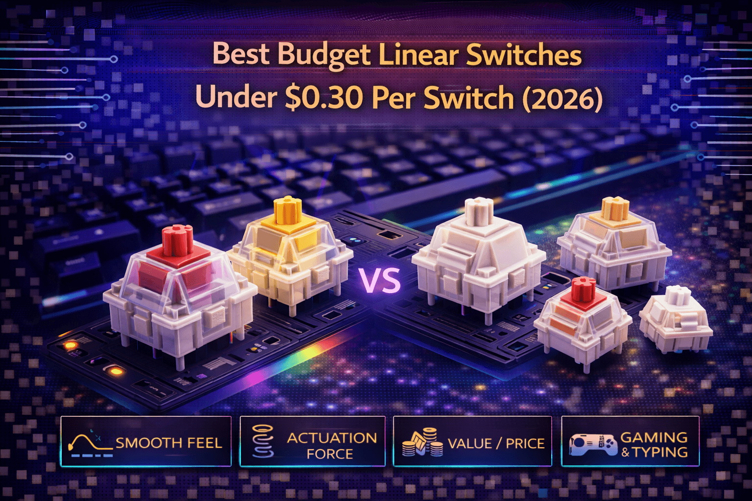 Best Budget Linear Switches Under $0.30 Per Switch (2026)