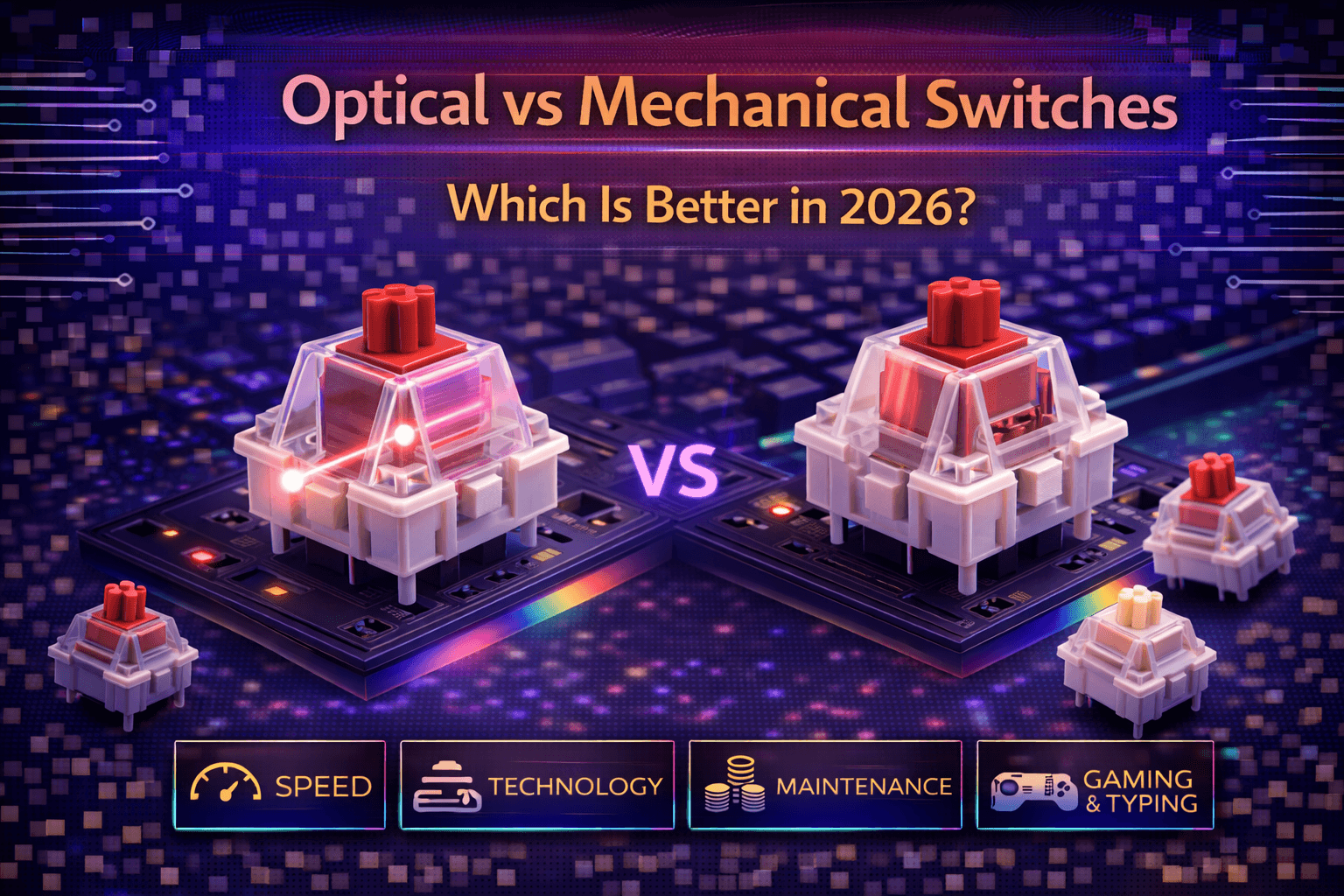 Optical vs Mechanical Switches: Which Is Better in 2026 ?