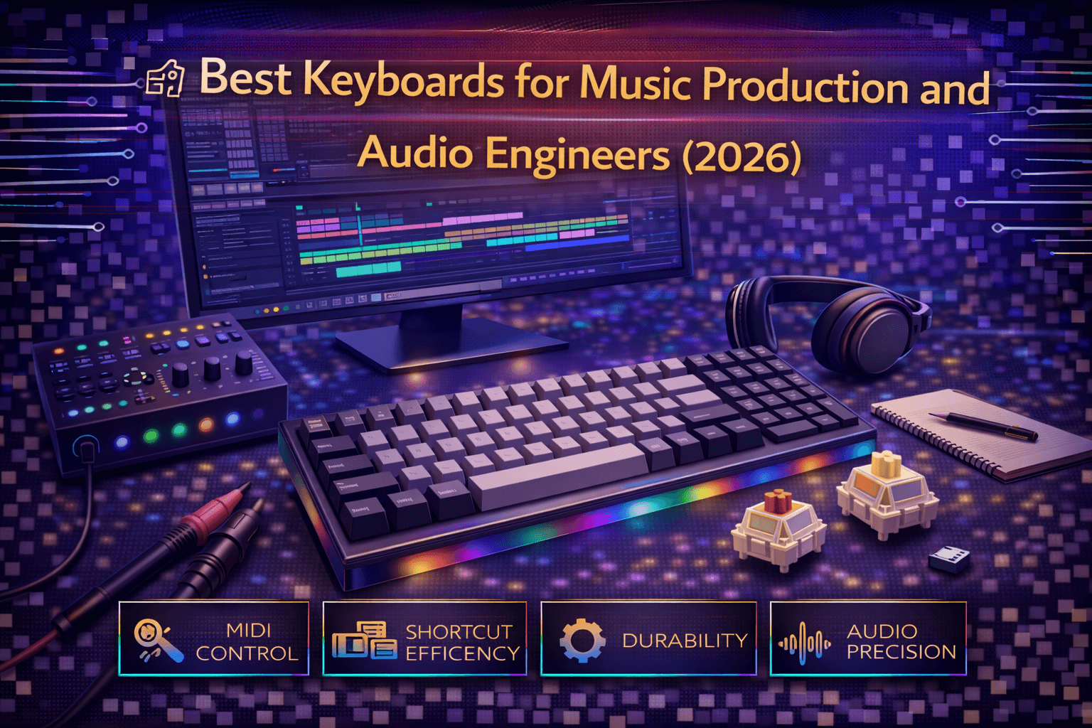 Best Keyboards for Music Production and Audio Engineers (2026)