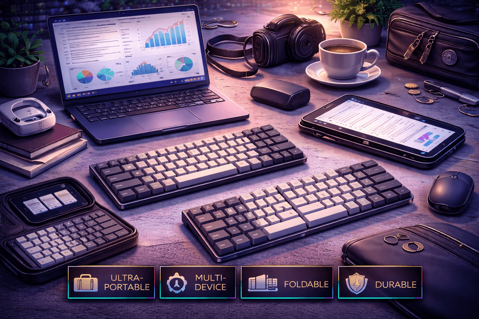 Best Travel Keyboards for Laptops and Mobile Work (2026)