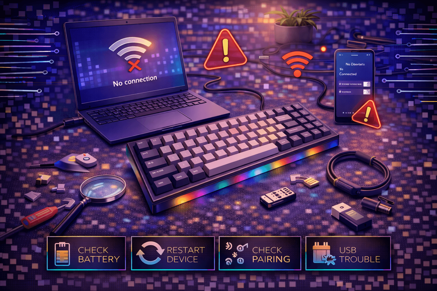 Wireless Keyboard Not Connecting? Complete Fix Guide (2026)