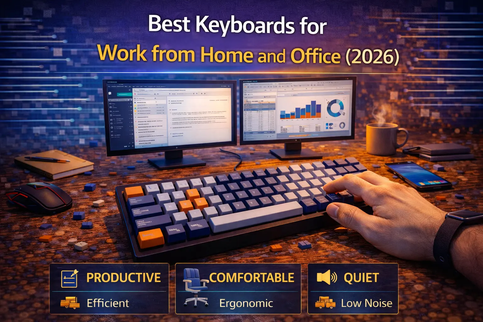 Best Keyboards for Work from Home and Office (2026)