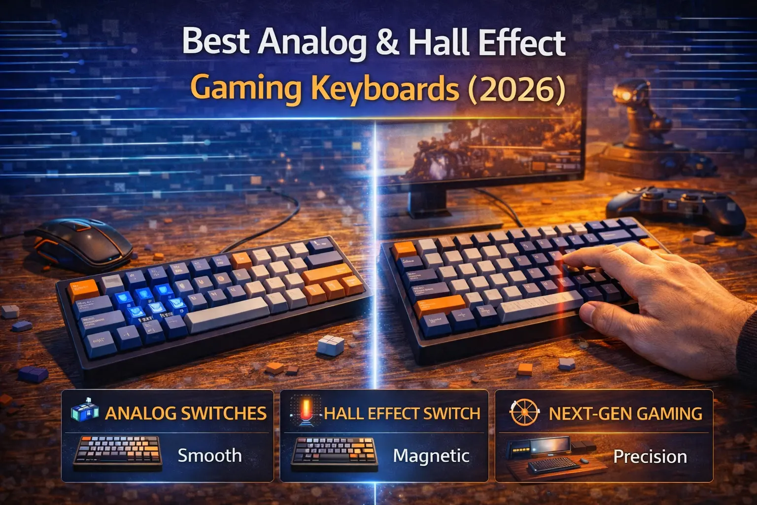 Best Analog & Hall Effect Gaming Keyboards (2026)