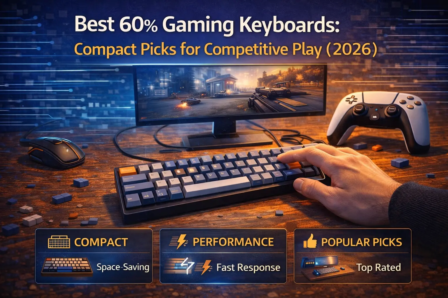 Best 60% Gaming Keyboards: Compact Picks for Competitive Play (2026)