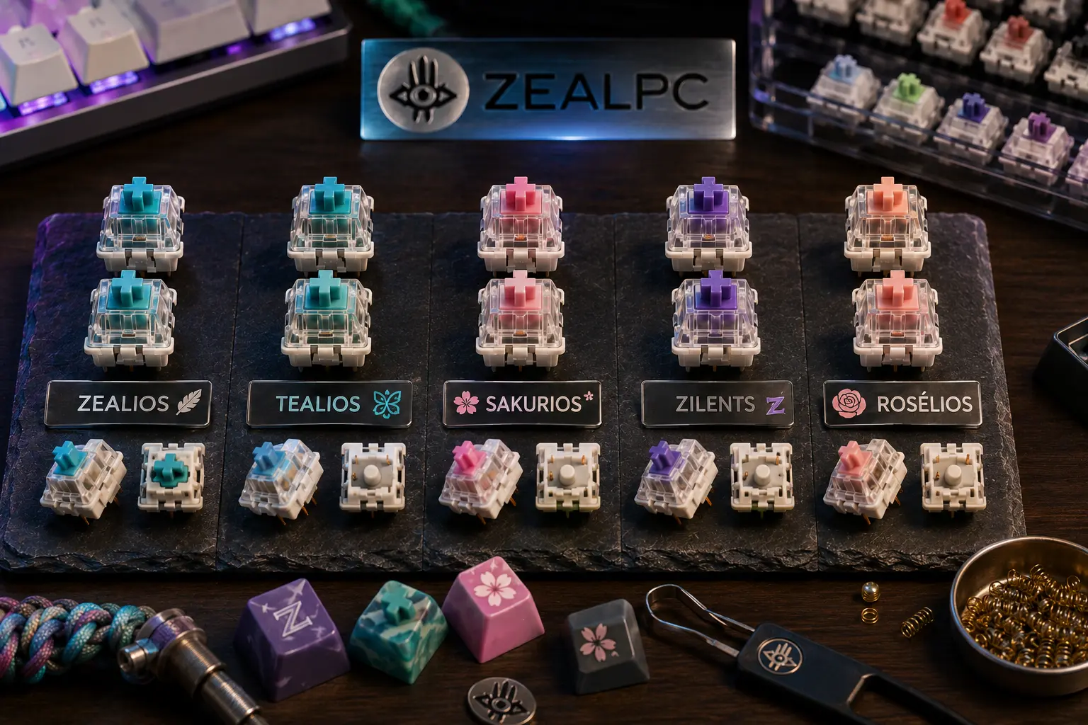 ZealPC Switches Deep Dive: Zealios, Tealios, Sakurios & More (2026)