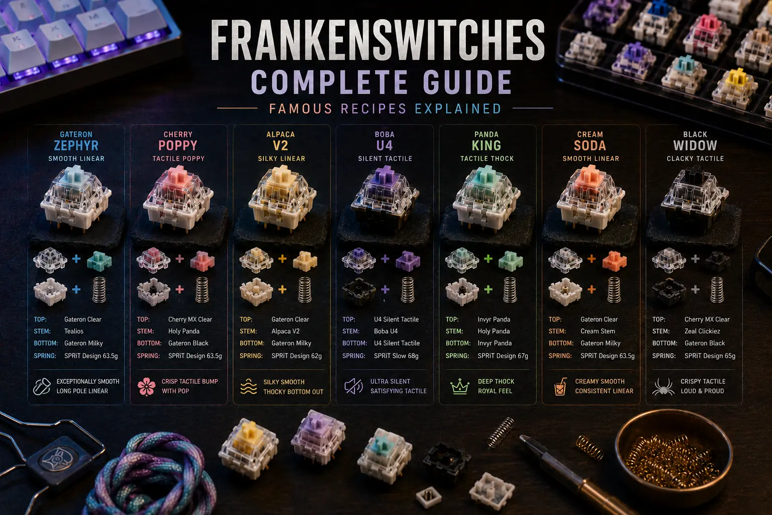 Frankenswitches Complete Guide: Famous Recipes Explained (2026)