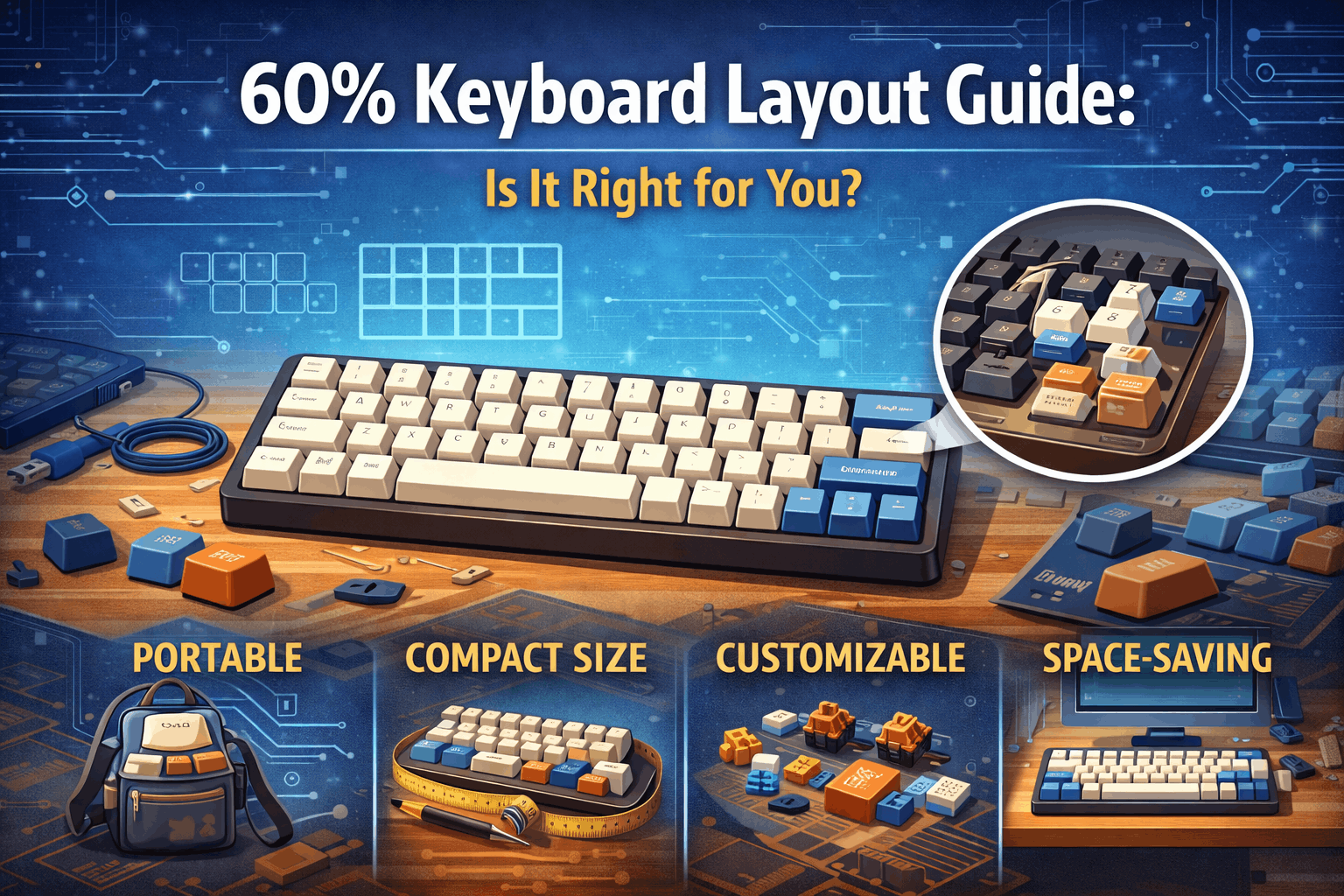65% Keyboard Guide: The Perfect Balance for Most Users