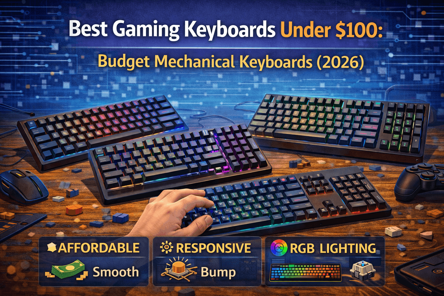 Best Gaming Keyboards Under $100: Budget Mechanical Keyboards (2026)