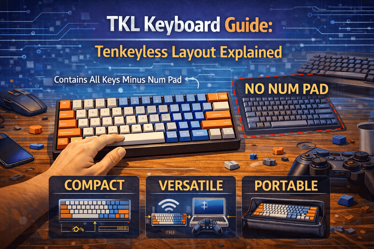TKL Keyboard Guide: Tenkeyless Layout Explained