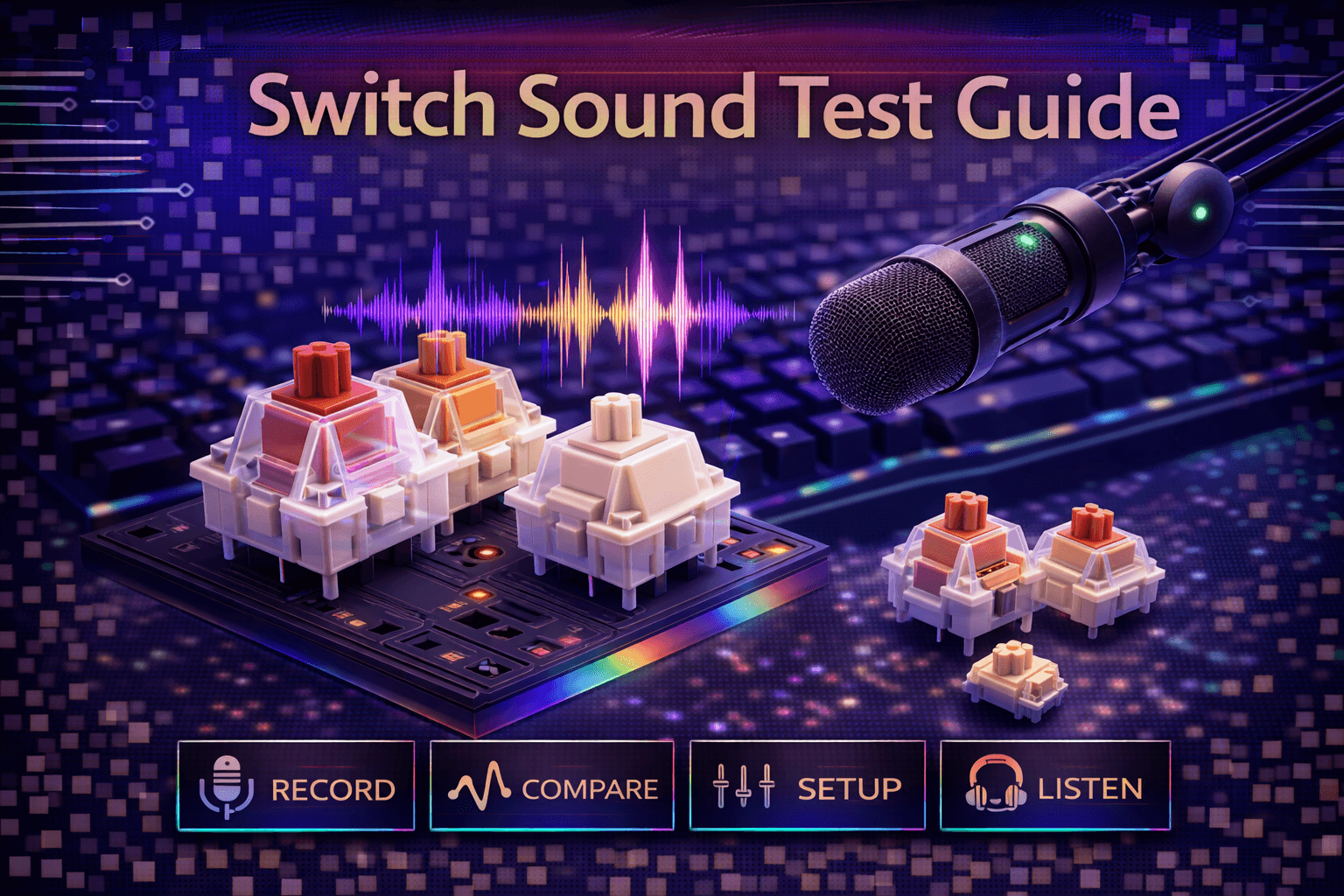 Switch Sound Test Guide: How to Record and Compare Switches (2026)