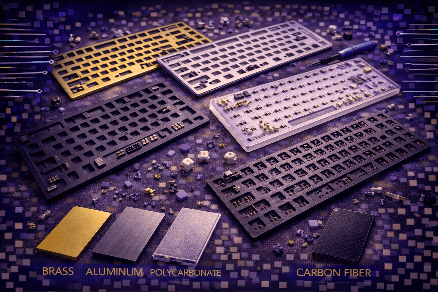 Keyboard Plates Guide: Materials, Types and Sound Impact (2026)